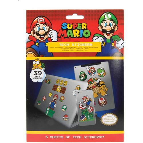 Super Mario Mushroom Kingdom nalepke za naprave Pyramid Slike