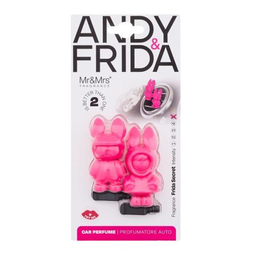 Mr & Mrs Fragrance Andy & Frida Secret 1 kos osvežilci za vozilo Cene
