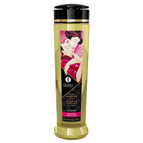 Shunga Masažno ulje - Sweet Lotus Slike