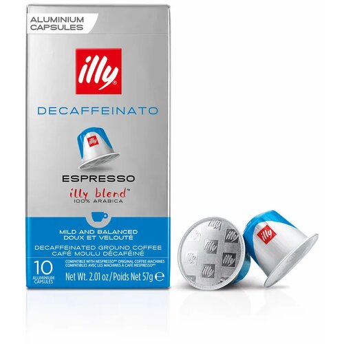 Illy Decaffeinato 10/1 - Nespresso Kompatibilne Kapsule Cene