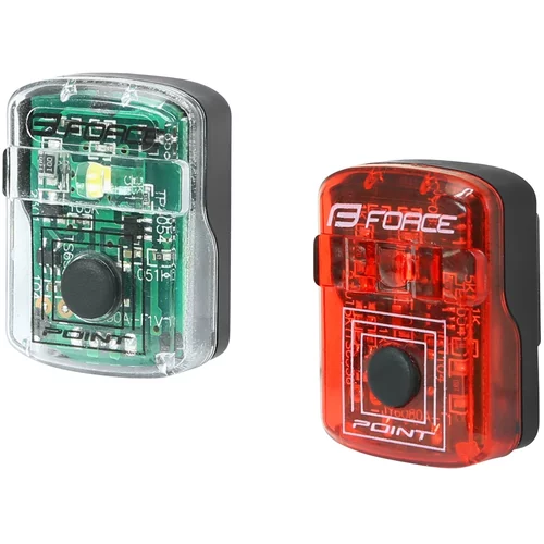 Force Lights Set Blinking Point USB Front White + Rear Red