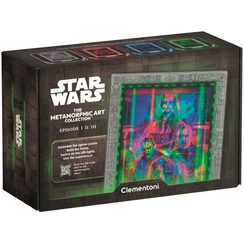 Clementoni Ratovi zvijezda Metamorfozni puzzle s okvirom i RGB LED osvjetljenjem - Slike