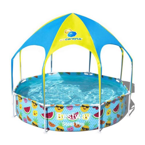 Bestway Otroški bazen Splash&Shade (Ø 244 x g 51 cm, 1.688 l, z UV zaščito) Cene
