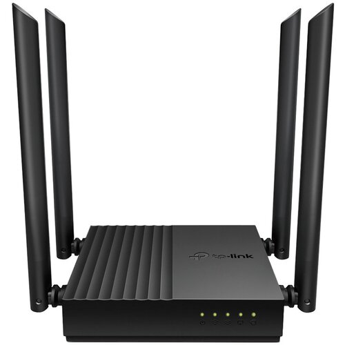 Tp-link Archer C64 AC1200 Wireless MU-MIMO WiFi Router, 4 x G LAN, 1 x G WAN, 400 Mbps (2.4 GHz) + 867 Mbps (5 GHz) 802.11ac Wave2 WiFi, MU-MIMO, Beamforming, AP mode, WPA3, 4 x external ante Cijene