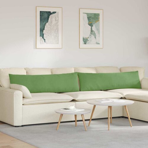  Jastučići za sofu 2 pcs Svijetlo zelena 145 x 40 cm Cijene