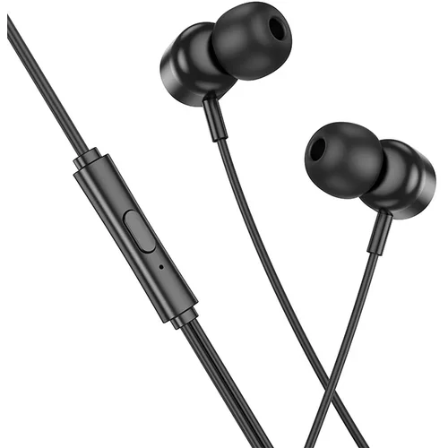  Slušalke z mikrofonom Hoco M122 s priključkom USB Type-C  - črne