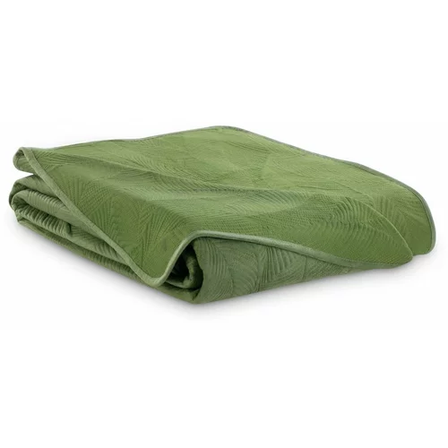 AmeliaHome Zeleni prekrivač za bračni krevet 240x260 cm Palsha -
