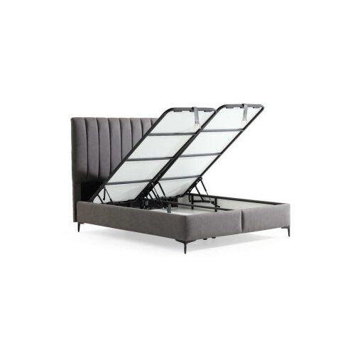 Hanah home Bračni krevet Leonora 140 x 200 Grey Cene