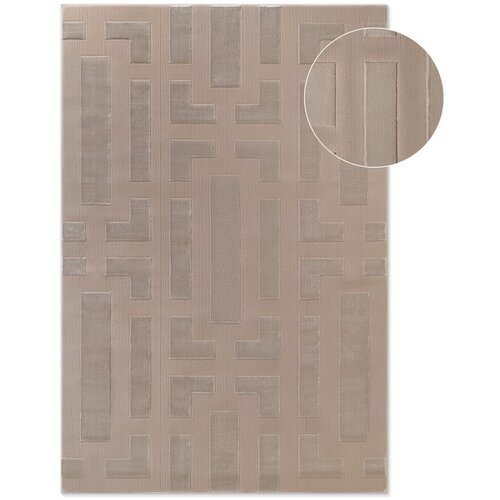 Elle Decoration Bež preproga 200x280 cm Perles Onyx – Cene
