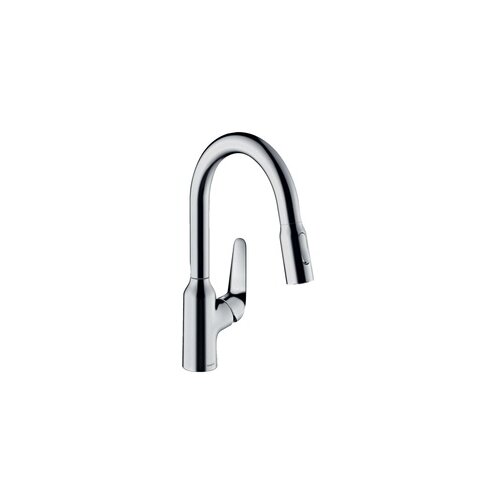 Hansgrohe Focus M42 180 Chrome baterija (slavina) za sudoperu sa izvlačećim tušem 2 mlaza 71801000 Cene