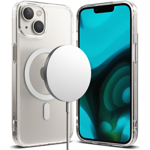 Ringke Za&amp;scaron;čitna torbica z luknjami za vrvico za iPhone 14 Plus 6.7&amp;quot; FUSION MAGNETIC MATTE CLEAR, (21522018) Slike