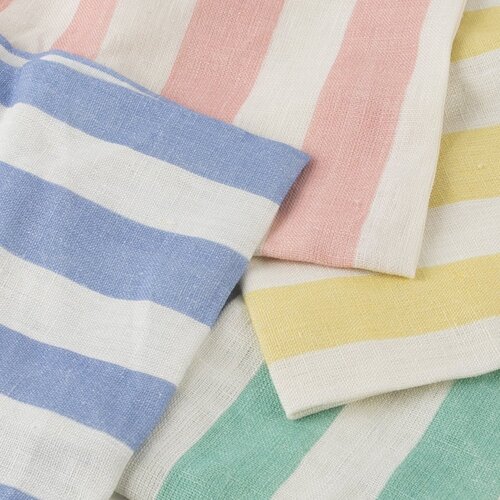 Meri Meri Laneni prtički v kompletu 4 ks Stripe Ruffle &amp;ndash; Slike