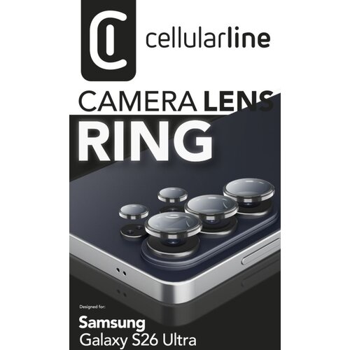 Cellular Line Za&scaron;čitno steklo RING za kamero za SAMSUNG GALAXY S26 ULTRA, (5000166004) Cene