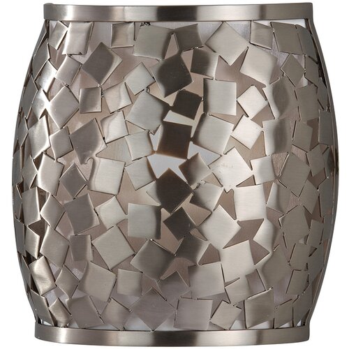 Elstead Lighting Elstead Zara Notranja stenska svetilka z 1 lučjo, brušeno jeklo, E14, (22099331) Cene