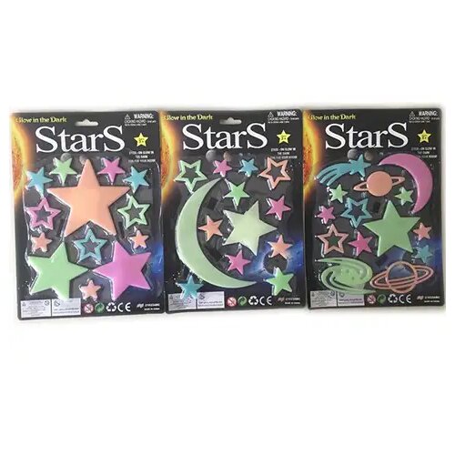 Magic Toys Set v temi svetlečih stenskih nalepk v obliki zvezd v več različicah Cene