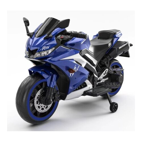  Dečiji motor na akumulator tamno plavi ( MB5719 ) Slike