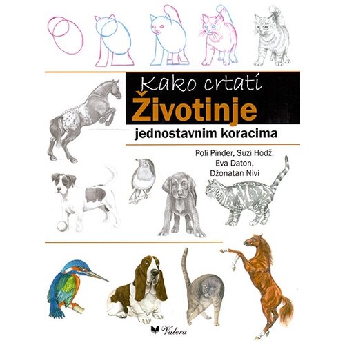 Valera Kako crtati životinje jednostavnim koracima Cene