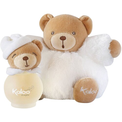 KALOO PARFUMS FRANCUSKA KALOO Unisex parfemski set Dragee, EDS, 90 ml + Meda plišana igračka, bela, 18 cm Cene