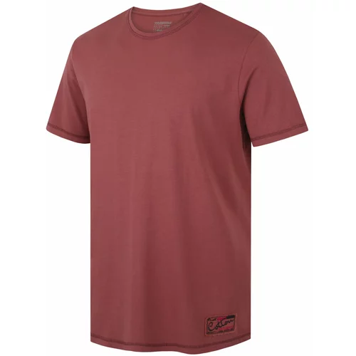 Husky Men's cotton T-shirt Tee Base M dark burgundy