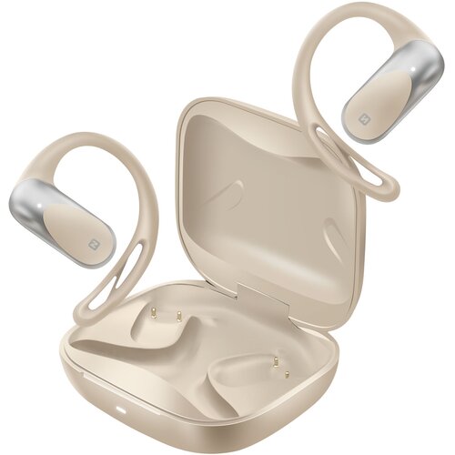 Oem Swissten, &Scaron;portne Bluetooth slu&scaron;alke z odprtimi u&scaron;esnimi čepki in zračno prevodnostjo, certificirane IP54, Bež, (5000220090) Cene
