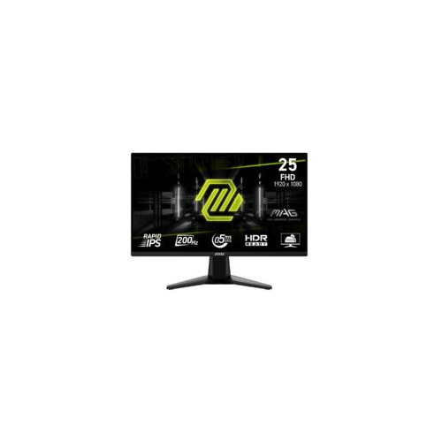 MSI MAG 255F E20 25″ FHD MonitRapid IPS, 1920×1080, 200Hz0.5ms, 2xHDMI, DP, 1×3.5mm, Tilt Cijene