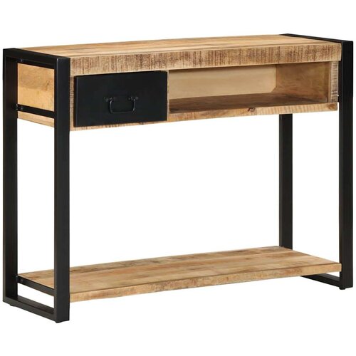 VidaXL Konzolni stol 100x35x75 cm Puno grubo drvo Mango Slike