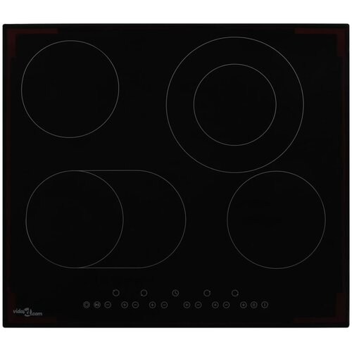 Keramička ploča za kuhanje s 4 plamenika 6600 W Cijene