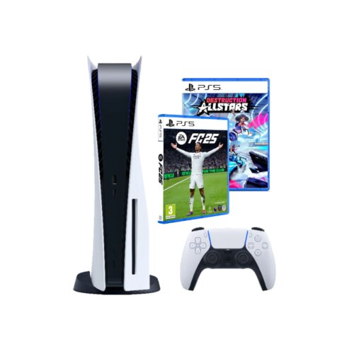 Playstation 5 Slim (D chassis) + EA sports FC25 PS5 + Destruction AllStars PS5 Cijene