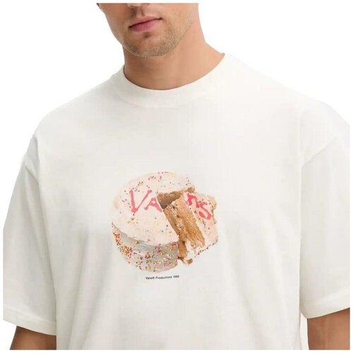 Vans Majice s kratkimi rokavi CAKED SS Bela Cene