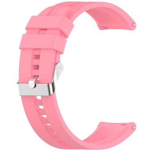  Silikonski remen za pametni sat &amp;quot;classic&amp;quot; pink 22mm Slike