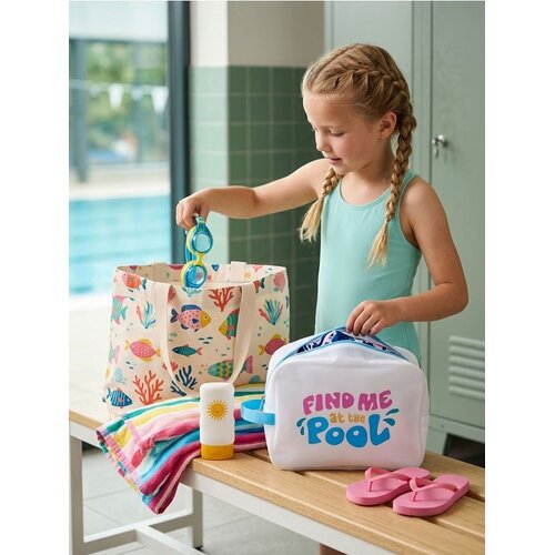 Sinsay Organizer za kofer s natpisom &bdquo;Find me at the pool&ldquo; Cijene