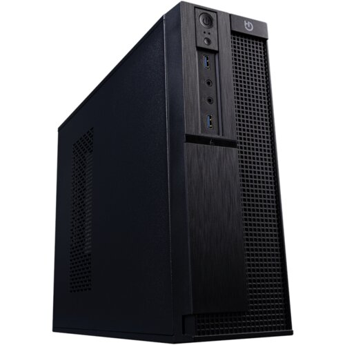 Hiditec Caja Hiditic Slim micro ATX SLM30 PSU 2x USB3.0 + čitalnik kartic, (21644115) Cene