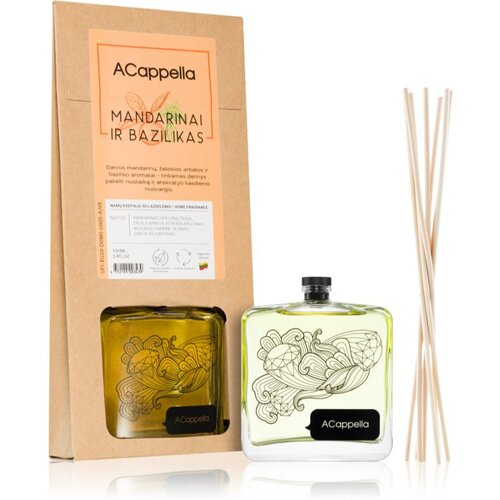 ACappella Mandarin and Basil aroma difuzor s polnilom 100 ml Slike