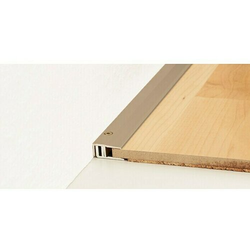 LOGOCLIC Završni profil (Mat plemeniti čelik, 2,7 m x 21 mm, Vrsta montaže: Vijci) Cijene