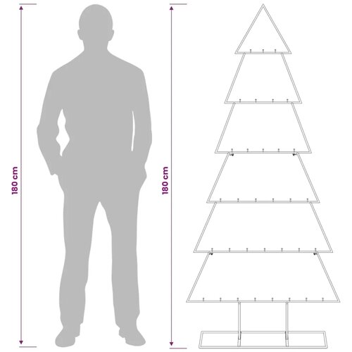  Metalno božićno drvce sa stalkom KUOPIO 180 cm Čelik Zlatno - 180 cm Zlatno bez LED svjetala Slike