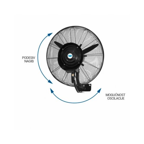 El VENTILATOR ZIDNI SA RASPRSIVACEM MSF2608C Slike