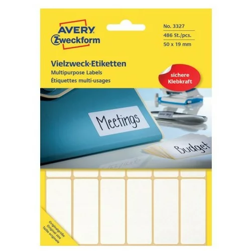 Avery Zweckform Etikete za označevanje 50 x 19 mm