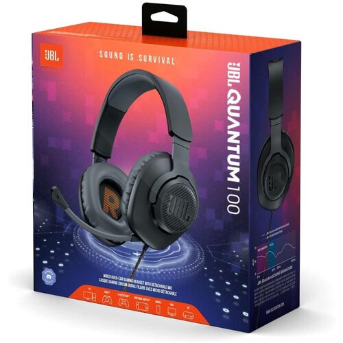 JBL Quantum 100 Over-Ear Slu&amp;scaron;alice Slike