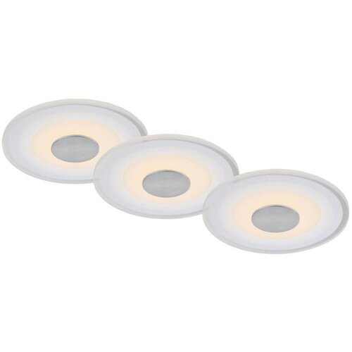 BRILONER Komplet 3x LED kupatilsko ugradno svetlo LED/6W/230V IP44 hrom Cene