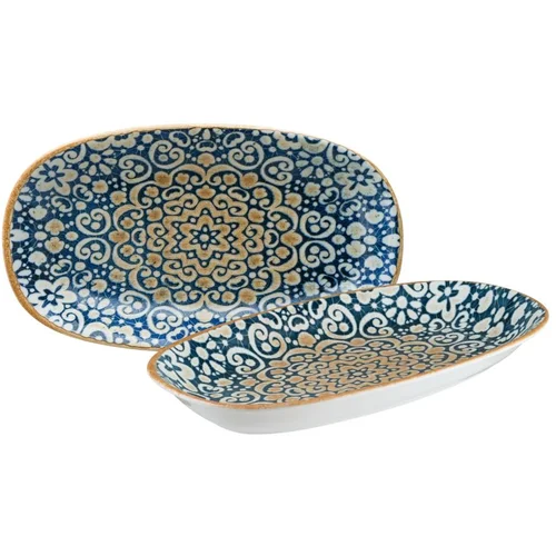 Bonna Alhambra ovalni krožnik Gourmet / 19x11cm / 12 kos, (21364627)