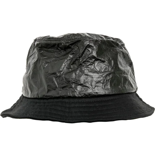 Flexfit Crumpled paper hat black