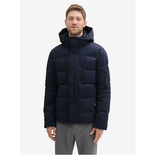 Tom Tailor Dark blue men's quilted jacket - Men Cene