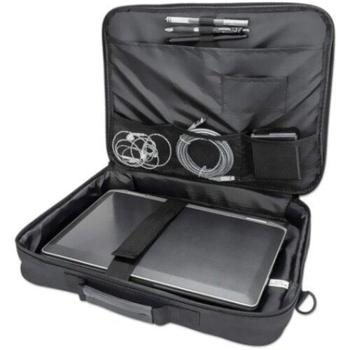 Manhattan Cambridge Clamshell 439947, black Torba za laptop 15.6&amp;quot; Slike