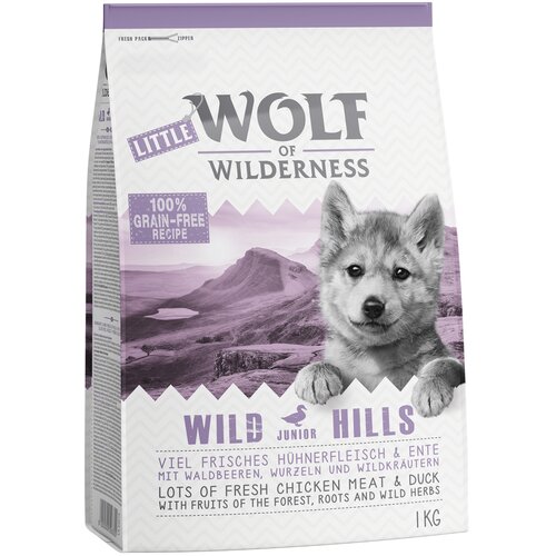 Wolf of Wilderness ALTERNATIVA: Puppy &amp;amp; Junior - 1 kg Slike
