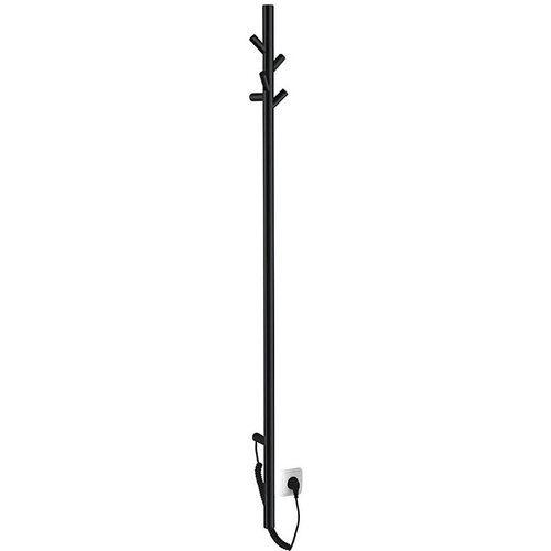 Sapho električni sušač peškira pasador 30W 150x15 cm mat crna Cene