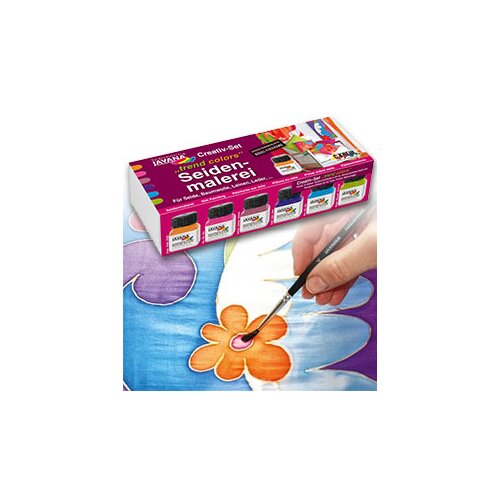  Set boja za svilu - trend colors JAVANA - 6 x 20 ml (boje za svilu) Cijene