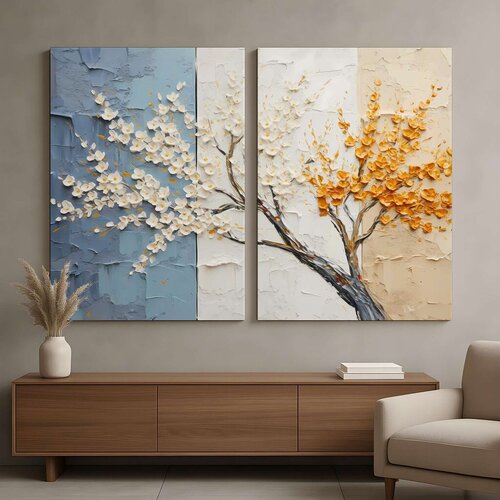 Wallity slika DEV8, 160x120 cm, 2 dela Cene
