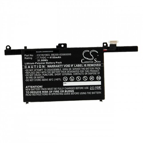VHBW Baterija za Asus ExpertBook B9 B9450, C21N1903, 4155 mAh Slike