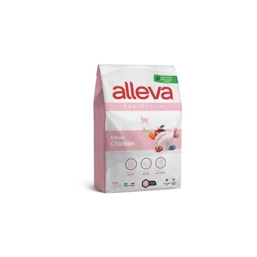 Alleva equilibrium kitten chicken - 1.5 kg Cene