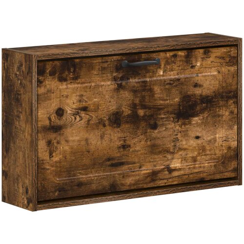  Ormar za cipele na zidu UTRECHT 71 x 17 x 43 cm Dimljeni hrast Cijene